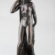 Joseph Bernard (1866-1931), "Nu au drapé", bronze à patine brun vert très nuancé, fonte Valsuani, haut. 63,5 cm, sculptures - galerie Tourbillon, Paris
