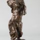 Bernhard Hoetger (1874-1949), "Le haleur", bronze à patine brun nuancé, haut. 42 cm, sculptures - galerie Tourbillon, Paris
