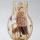 Emile Gallé (1846-1904), Cristallerie, Vase à décor des Temps Jadis, haut. 23,5 cm. sculptures, verreries - galerie Tourbillon, Paris