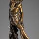 Charles Cumberworth (1811-1852), Chasseresse indienne, bronze à double patines, haut. 52 cm, sculptures - galerie Tourbillon, Paris