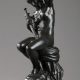 Antoine-Louis Barye (1796-1875), "Minerve", bronze à patine brune, fonte Barbedienne, haut. 31 cm, sculptures - galerie Tourbillon, Paris