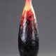 Daum, Vase à décor de Dahlias, Haut. 27 cm. sculptures, verreries - galerie Tourbillon, Paris