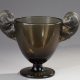 René Lalique (1860-1945), Vase modèle "Béliers", verre soufflé-moulé, Haut. 19 cm, sculptures, verreries - galerie Tourbillon, Paris