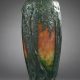 Daum, Vase soufflé à décor dit "aux arbres", Diam. 29 cm. sculptures, verreries - galerie Tourbillon, Paris