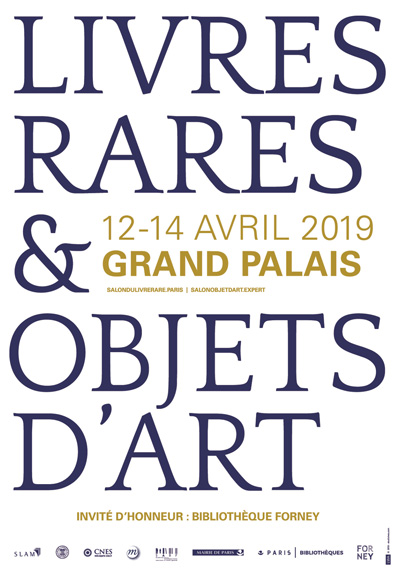 livres rares, objet d'art, paris 2019