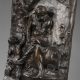 Jules Dalou (1838-1902), "Aimons-nous les uns les autres", bronze à patine brun foncé, fonte ancienne, haut. 35 cm, sculptures - galerie Tourbillon, Paris