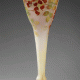 Daum, Vase à décor d’Églantiers, Haut. 39 cm. sculptures, verreries - galerie Tourbillon, Paris