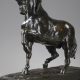 Antoine-Louis Barye (1796-1875), "Cheval turc", bronze à patine brun nuancé, fonte Barbedienne, haut. 28 cm, sculptures - Galerie Tourbillon, Paris