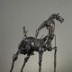 Laurent Belloni (né en 1969), Centaure, bronze à patine brun foncé nuancé, fonte Susse, haut. 45 cm, sculptures - Galerie Tourbillon, Paris