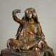 Louis-Ernest Barrias (1841-1905), "Jeune fille de Bou-Saada", bronze à patine brun nuancé, fonte Susse, haut. 30,5 cm, sculptures - galerie Tourbillon, Paris