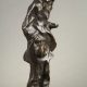 Bernhard Hoetger (1874-1949), "Le Mendiant", bronze à patine brun nuancé, fonte Andro, haut. 26,5 cm, sculptures - galerie Tourbillon, Paris
