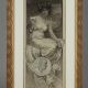 Alphonse Mucha (1860-1939), "Lamalou-les-Bains", dessin original, 74x44 cm, galerie Tourbillon, Paris