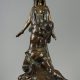 Théodore Rivière (1857-1912), Carthage, bronze à patine brun-vert nuancé, fonte Susse, haut. 63 cm, sculptures - galerie Tourbillon, Paris