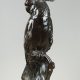 Edouard Marcel Sandoz (1881-1971), Cacatoès, bronze à patine brun nuancé, fonte Susse, haut. 36 cm, sculptures - galerie Tourbillon, Paris