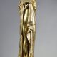 Pierre-Félix Fix-Masseau (1869-1937), "Le Secret", bronze à patine dorée, fonte Siot, haut. 62 cm, sculptures - galerie Tourbillon, Paris