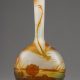 Ets. Gallé, Vase soliflore à la demoiselle, Haut. 17 cm. sculptures, verreries - galerie Tourbillon, Paris