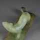 Almaric Walter (1870-1959), L'Hermine, pâte de verre, long. 25,5 cm. Ermine, glass paste. sculptures, verreries - galerie Tourbillon, Paris