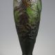 Emile Gallé (1846-1904), Vase "Erable plane", Haut. 36,5 cm. sculptures, verreries - galerie Tourbillon, Paris