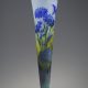Daum, Vase aux Asters, Haut. 43,3 cm. sculptures, verreries - galerie Tourbillon, Paris