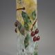 Daum, Vase aux Cerises, Haut. 26,8 cm. sculptures, verreries - galerie Tourbillon, Paris