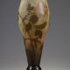 Daum, Vase aux Roses, Haut. 37,8 cm. sculptures, verreries - galerie Tourbillon, Paris