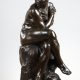 Jules Dalou (1838-1902), "Baigneuse surprise", bronze à patine brun nuancé, fonte Susse, haut. 54 cm, sculptures - galerie Tourbillon, Paris