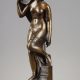 Pierre-Marie Poisson (1876-1953), Terpsichore, bronze à patine mordorée, haut. 27,5 cm, sculptures - Galerie Tourbillon, Paris