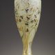 Daum, Vase dit "Avoine et mouches", Haut. 23 cm. sculptures, verreries - galerie Tourbillon, Paris