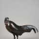 François Pompon (1855-1933), "Coq dormant", bronze à patine brun-noir, fonte d'époque, haut. 22,2 cm, sculptures - Galerie Tourbillon, Paris